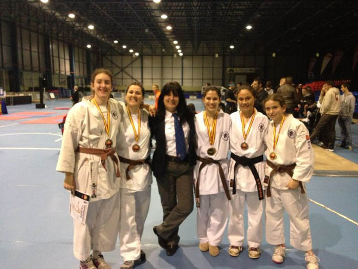 Cuatro Medallas en el Campeonato de Espa&ntilde;a de Kenpo.
